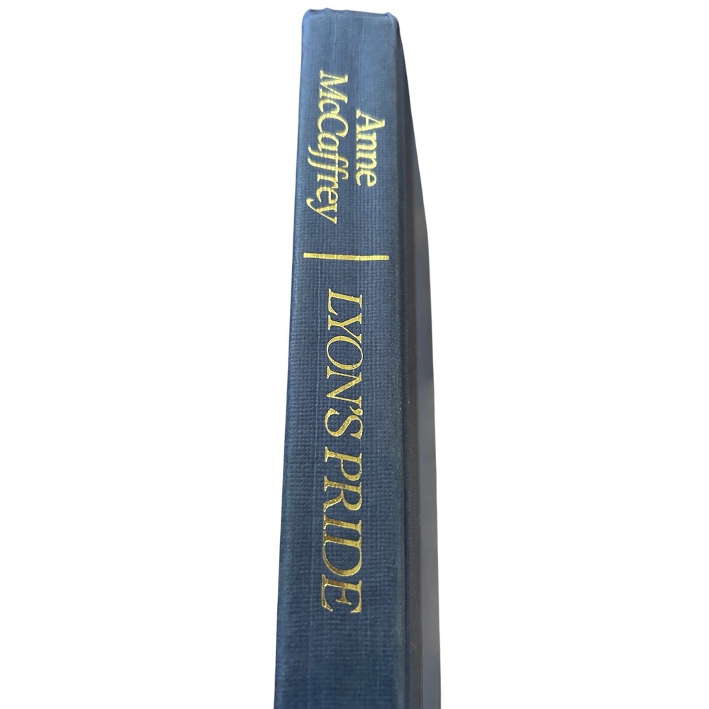 Anne McCaffrey Lyon's Pride Hardcover Science Fiction Novel Book
